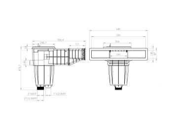 Skimmer Hayward X-Pro 600